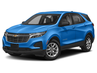 Blue Chevrolet Equinox