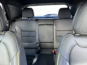 Interior image of the 2026 Chevrolet Trailblazers back seats