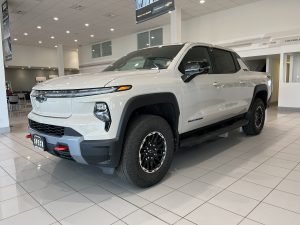 Exterior image of a Silverado EV