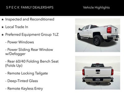 2018 Chevrolet Silverado 3500 HD LTZ