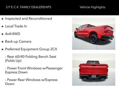 2021 Chevrolet Silverado 1500 Custom Trail Boss