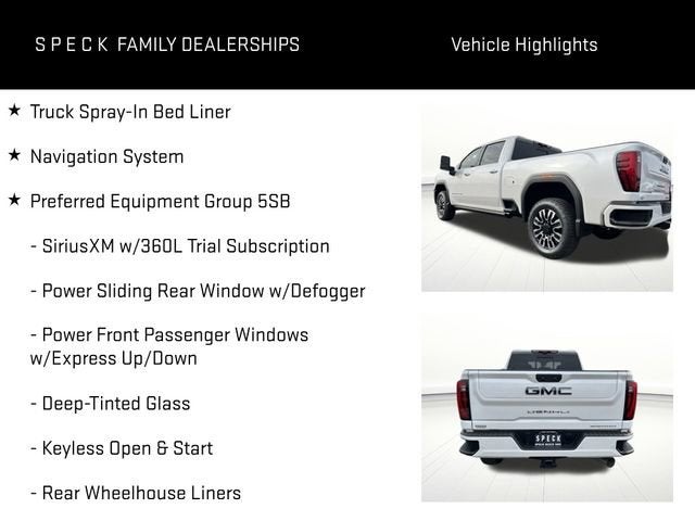 2025 GMC Sierra 2500 HD Denali Ultimate