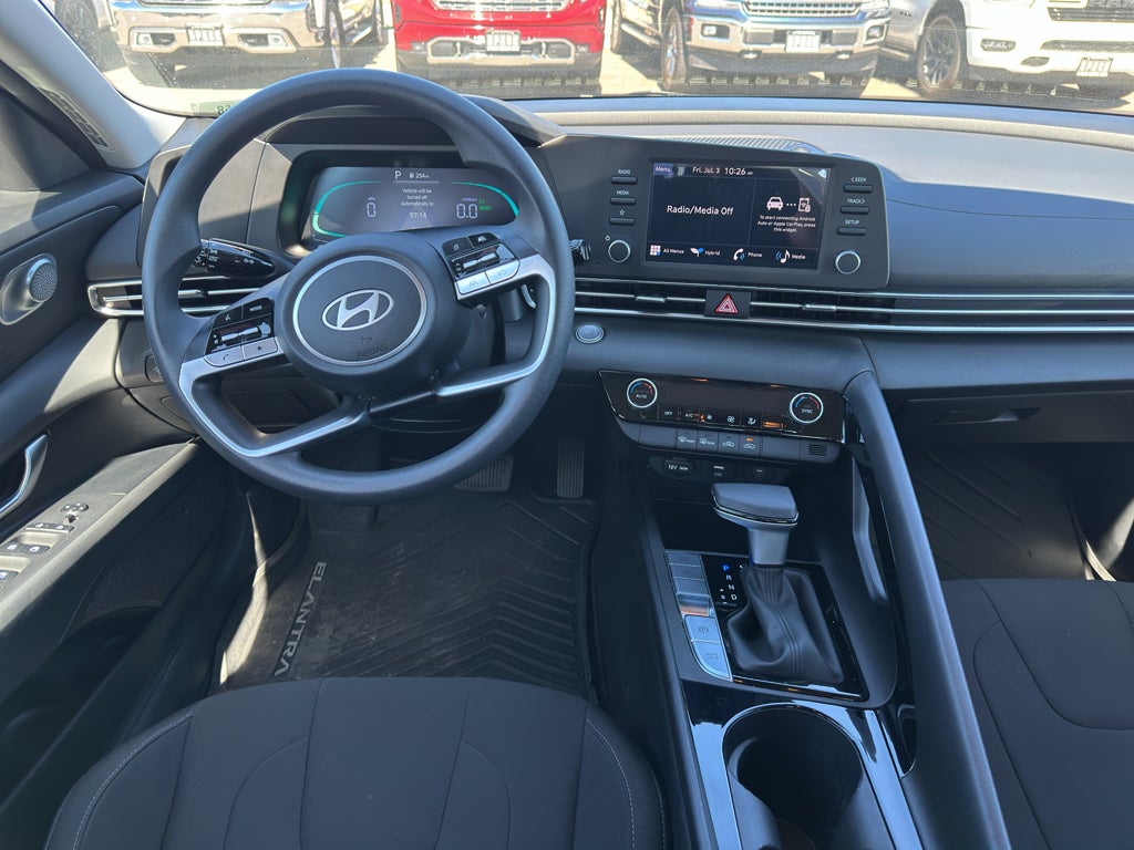 2025 Hyundai Elantra Hybrid Blue