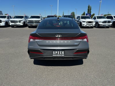 2025 Hyundai Elantra Hybrid Blue