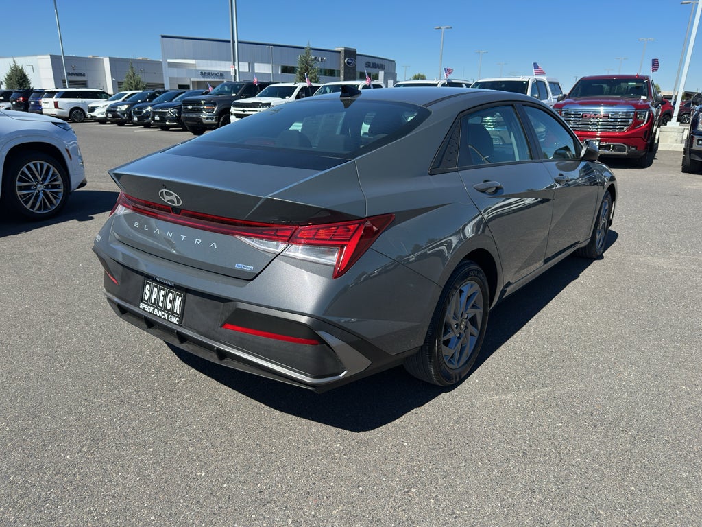 2025 Hyundai Elantra Hybrid Blue
