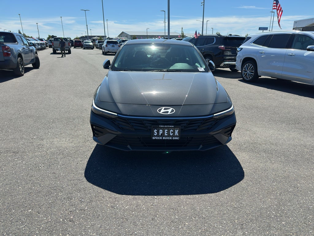 2025 Hyundai Elantra Hybrid Blue