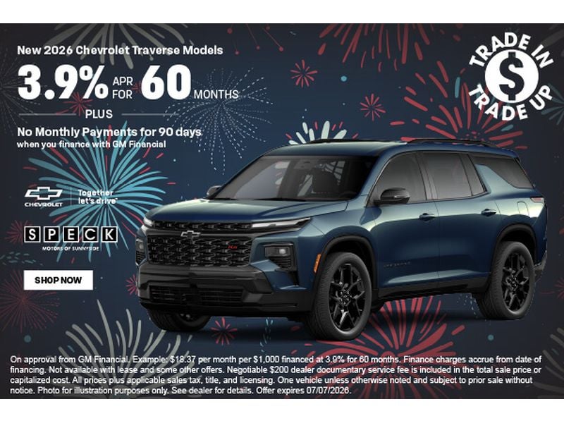 2026 Chevrolet Traverse Z71