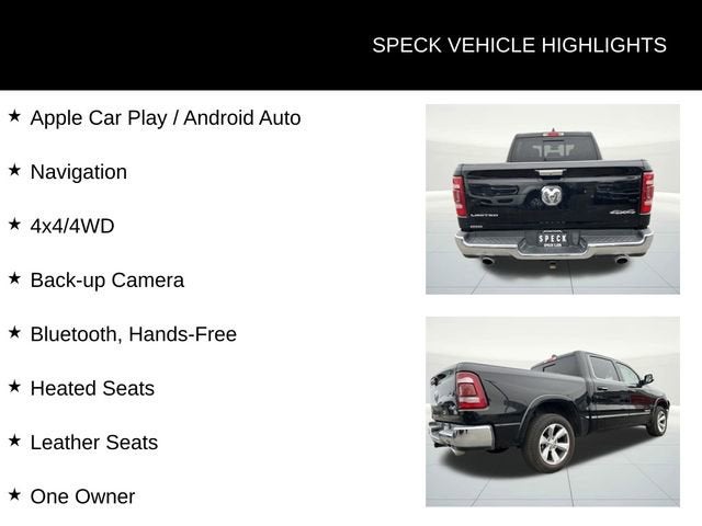 2020 RAM 1500 Limited Crew Cab 4x4 5'7' Box