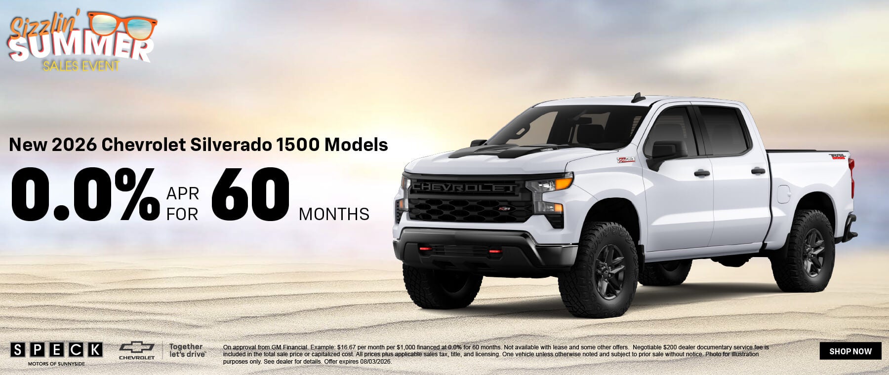 0 apr for 60 months chevy silverado 1500