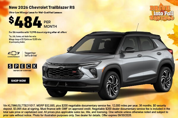 484 per month lease chevy trailblazer
